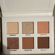 New But I Had To Take The Plastic Off For Pics. Simple, Natural, Nude Palette. Perfect For Every, Summer And Fall. Bundle For Discounts And Freebies (Listed With The Gift Emoji) Emoji Gifts, Ulta Beauty Makeup, Beauty Eyeshadow, Natural Eyeshadow, Nude Palette, Ulta Beauty, Christmas Wishlist, Makeup Eyeshadow, The Gift