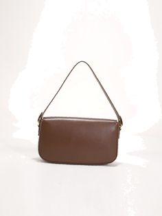 BagForLove-Minimalist Metal Decor Flap Baguette Bag - Women Shoulder Bags Product Description Color Coffee Brown Strap Type Adjustable Style Elegant Pattern Type Plain Bag Size Small Quantity 1 piece Type Baguette Bag Composition 100% Polyurethane Material PU Leather Size Chart INCH CM Size Bag Width Bag Height Bag Length Strap Length one-size 2 5.5 9.8 43.3 Size Bag Width Bag Height Bag Length Strap Length one-size 5 14 25 110 Similar Products h2 { text-align: center; } .red-box { width: 100%; Classic Brown Baguette Bag With Large Capacity, Trendy Brown Baguette Bag For Daily Use, Brown Satchel Baguette Bag For Daily Use, Classic Brown Tote Baguette Bag, Retro Baguette Bag With Detachable Strap For Everyday, Brown Baguette Bag With Adjustable Strap For Shopping, Brown Baguette Bag With Detachable Strap For Shopping, Brown Baguette Bag With Detachable Strap For Everyday, Brown Handheld Baguette Bag