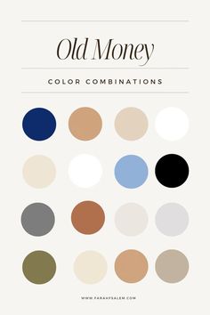 cores que combina com old money Classic Color Palette Fashion, Old Money Outfits Color Combination, Old Money Color Combination, Classy Colour Palette, Expensive Color Combination Outfit, Colorful Old Money Outfits, Old Money Tips, Old Money Color Combos, Old Money Colors