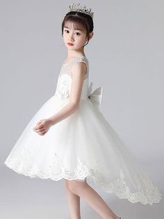 Silhouette Princess Neckline Jewel Hemline/Train Short / Mini, With Train Back Details Zipper Fabric Tulle, Lace Embellishment Flowers, Bows, Beaded Sleeve Length Sleeveless Fully Lined Yes Season Spring, Summer Weight 0.4kg Fitted Princess Sleeveless First Communion Dress, Fitted Sleeveless Princess First Communion Dress, Princess Style Sleeveless First Communion Dress, Sleeveless Princess Dress For First Communion, Sleeveless Tulle First Communion Dress, Sleeveless Floral Applique First Communion Dress, Sleeveless Princess Dress With Floral Applique For Pageants, Sleeveless Floral Applique Dress For First Communion, Sleeveless Dresses With Floral Applique For First Communion