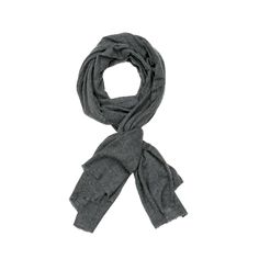 Steely Grey Cashmere Travel Scarf on white background Classic Solid Cashmere Scarves, Travel Scarf, Grey Scarf, Eco Friendly Design, The Embrace, Affordable Luxury, Sustainable Gifts, Eco Friendly Fashion, Timeless Accessories