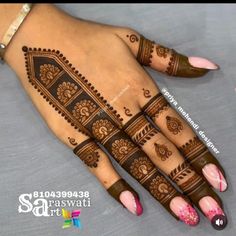 hendi designs for hands and feet