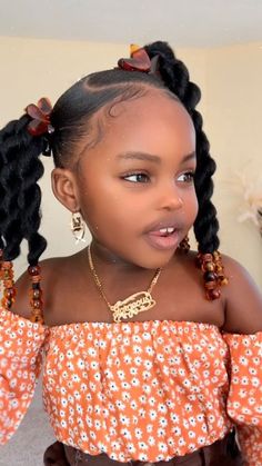 Kids' Braided Hairstyles with Beads: Easy, Natural Looks for Black Children Natural Hairstyle For Kids Girl, First Grade Hairstyles Girl Black, Little Gurl Hairstyles Kids, Simple Little Black Girls Hair Style, Easy Hair Styles For Black Girls Kids, Picture Day Hairstyles Black Kids, Black Girls Hairstyles Kids Natural, Quick Hairstyles Black Kids, Black Toddler Hairstyles Girl Braids Natural Kids