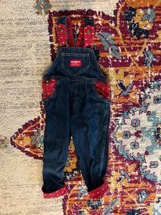 Vintage 80's Oshkosh overalls for 4T. Excellent vintage condition. Measured flat -- please check the measurements for size. Waist: 11 in. Length: 31 in. Shoulder to Saddle: 17 in. 80’s Overalls, 90‘s Overalls, Vintage Cotton Overalls For Playtime, Toddler Vintage Levis, Vintage Oshkosh Overalls, Oshkosh Overalls, Kids Overalls, Overalls, Gender Neutral