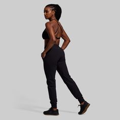 It doesn’t get more lightweight than this. Made from an ultra-breathable fabric, our women's Performance Jogger boasts distraction-free comfort that’s made for warm days in the gym, on the track, or around town. Added stretch provides maximum range of motion for nearly any movement. With the ideal balance of comfort, function, and utility, these black workout joggers will quickly become your go-to for summer training days. Breathable Compressive Casual Activewear, Casual High Stretch Activewear With Light Support, Casual Activewear With Light Support And High Stretch, Casual 4-way Stretch Sports Bra, Sweat Resistant, Casual Sports Bra With Sweat Resistance And 4-way Stretch, Sweat Resistant High Stretch Casual Activewear, Casual High Stretch Sweat Resistant Activewear, Comfortable High Stretch Go-dry Activewear, Comfortable High-stretch Go-dry Activewear