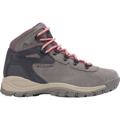 For adventures on the trail under changing weather, trust the Columbia Newton Ridge Plus Waterproof Amped Hiking Boot to help you check off your list of hikes near and far. Built with sturdy leather uppers, the Newton comes accented with rubber and mesh for extra durability and ventilation, as well as a fully waterproof membrane to keep you dry on saturated spring trails. This version has a wider construction to accommodate hikes with, well, wider feet. With its ankle height, the Newton Ridge Weekend Backpack, Hiking Boot, Wide Boots, The Trail, Waterproof Boots, Full Grain Leather, Hiking Boots, Columbia, Womens Boots