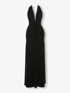 Introducing the amalfi maxi dress, cut from premium polyester. This solid spliced dress features a deep V-neck, sleeveless design, and high waist with a split hem, creating a minimalist, hourglass silhouette. Hourglass Silhouette, Split Hem, Black Maxi Dress, Amalfi, Deep V Neck, Deep V, Dress Shop, High Waist, Split