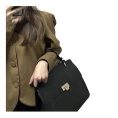 Act like a LADY and think like a BOSS! The Boss Lady Briefcase is the perfect accessory for the modern professional. Crafted with high-quality vegan faux leather and gold accents, this briefcase is both stylish and confident. It's roomy enough to fit a laptop and iPad, and with its top handle and crossbody wearability Elegant Faux Leather Bag For Office, Elegant Faux Leather Office Bag, Rectangular Satchel With Hasp Closure For Work, Office Briefcase With Gold-tone Hardware, Rectangular Office Briefcase With Gold-tone Hardware, Elegant Bags With Metal Hardware For Fall, Elegant Fall Bags With Metal Hardware, Hasp Closure Satchel For Work, Black Satchel For Work