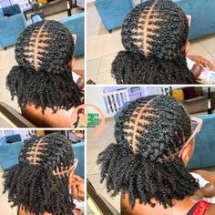 60 Low Manipulation Two-Strand Twists Natural Hairstyles For Winter 2024 - Coils and Glory Sisterlocks Braid Styles, Kids Microlocs Styles, Micro Twists Natural Hair Short 4c, Mini Locs Hairstyles, Styling Locs, Locs Styling, Microloc Styles