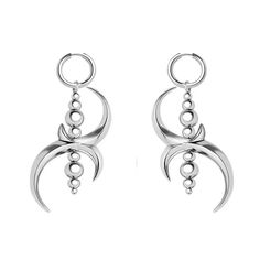 Celestial Orbit Dangle Earrings | AESTHETIC ACCESSORIES – Boogzel Clothing Dangle Earrings Aesthetic, Indie Accessories, Accessories Y2k, 90's Aesthetic, Aesthetic Accessories, Earrings Aesthetic, Aesthetic Jewelry, Wire Wrapped Jewelry, Crescent Moon