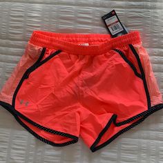 Xs Under Armour Running Shorts, Never Worn, Brand New Casual Pink Under Armour Bottoms, Under Armour Pink Summer Shorts, Under Armour Casual Pink Shorts, Pink Under Armour Summer Shorts, Under Armour Summer Shorts With Pockets, Sporty Under Armour Spring Bottoms, Under Armour Gym Shorts For Summer, Under Armour Athletic Shorts For Summer, Under Armour Athleisure Shorts For Summer