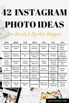 the 12 instagramm photo ideas for beauty and life style bloggers