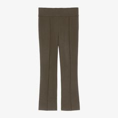 The ponte Allyn pant blends the flared leg of the Shiloh pant with the pull-on waistband of the Harrington legging. The result is a sleek and stretchy style you won’t want to take off—think: yoga pants you can wear to the office. Made in China with fabric from Italy. Work Style, Women Supporting Women, Work Fashion, Yoga Pants, The Office, Color Design, Sleek, Yoga, China