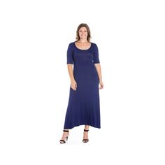 From career to casual wear, this juniors' maxi dress from 24seven Comfort Apparel is a hit. From career to casual wear, this women's maxi dress from 24seven Comfort Apparel is a hit.Finding the perfect fit and size for women's clothing requires basic measurements of your chest, waist, hips and inseam. Use this guide to learn more about sizing and everything Kohl's has to offer in women's fashion. Scoopneck Elbow-length sleeves No pockets Unlined Jersey constructionFIT & SIZING Maxi silhouette 54 Casual Fitted Full-length Maxi Dress, Casual Fitted Full Length Maxi Dress, Casual Full Length Maxi Dress For Spring, Spring Casual Full-length Maxi Dress, Spring Casual Full Length Maxi Dress, Solid Color Casual Full-length Maxi Dress, Casual Blue Denim Maxi Dress, Casual Long Blue Maxi Dress, Casual Blue Maxi Dress