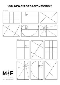 the diagram shows how to draw different shapes