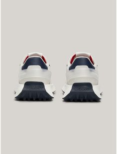 Tommy Hilfiger men's sneaker. Up your shoe game with these stand-out sneakers, complete with chunky soles, touches of branding and a mixed material design. Part of our Tommy Jeans collection. Modern White Custom Sneakers With Rubber Waffle Outsoles, Modern Platform Sneakers With Translucent Outsole, Modern High-top Sneakers With Rubber Waffle Outsoles, Modern Platform Sneakers With Translucent Outsole For Sports, Modern Custom Sneakers With Contrast Sole For Light Sports, Modern Chunky Sneakers For Light Sports With Rubber Sole, Modern Chunky Sneakers With Rubber Sole For Light Sports, Modern Chunky Sneakers For Light Sports, Dynamic Chunky Sneakers For Light Sports With Translucent Outsole