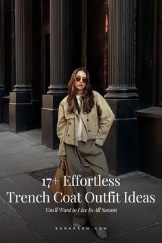 Looking for cozy, chic, and comfy trench coat outfit ideas? Whether it's for fall, winter, spring, or a rainy day, this guide has all the inspo you need to style trendy and casual looks in 2024 and 2025. From oversized to cropped, short to long, beige, tan, navy, or cream, these trench coats are perfect for creating a cute and laid-back aesthetic. Get ready to explore everything from suede and khaki styles to the ultimate cozy trench coat looks that will have you covered all season long!