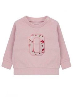 These personalised initial sweatshirts are unique and fun, perfect everyday, stylish wear and the perfect personalised gift.  A unique gift for a special occasion or just to show your love. Perfect for toddlers or that special little one in your life. Beautifully embroidered with your choose of colour and fabric to match there style. The sweatshirt comes with a large centrally positioned appliqué design in a choice of fabric, with the initial or number of your choice, using a classic font. Our s Cotton Sweatshirt For Birthday In Winter, Cotton Sweatshirt For Winter Birthday, Long Sleeve Fleece Top With Letter Embroidery, Fleece Top With Letter Embroidery And Long Sleeves, Fall Birthday Cotton Sweatshirt, Long Sleeve Fall Birthday Sweatshirt, Pink Long Sleeve Birthday Sweatshirt, Pink Long Sleeve Sweatshirt For Birthdays, Pink Long Sleeve Sweatshirt For Birthday