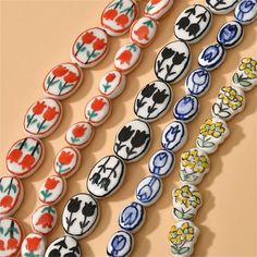 Porcelain Flower Beads, Ceramic Daisy Bead, Double Flower Ceramic Bead, Bracelet Beads, Floral Ceramic Porcelain Beads For Jewelry {Material}: Ceramic {Size}: 7# 13*17mm  8# 11*14mm  9# 11*14mm 10# 11*14mm  11# 16*21mm  12# 16*21mm 13# 16*21mm Ceramic Beads Handmade, Porcelain Jewelry Handmade, Ceramic Daisy, Ceramic Bead Jewelry, Ceramic Charms, Ceramic Beads Bracelet, Ceramic Bracelet, Double Bracelet, Porcelain Beads