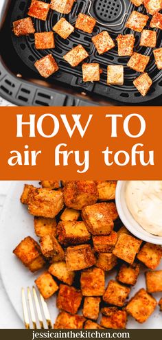 how to air fry tofu in an air fryer