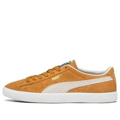 PUMA Suede Vintage 'Honey Mustard' 374921-01 (SNKR/Skate/Casual) Brown Hat, Fashion Performance, Puma Suede, Brown Hats, Stylish Sneakers, Honey Mustard, Chris Brown, Shoes Shoes, Your Perfect