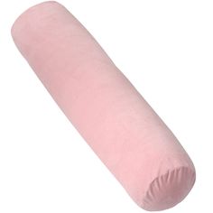 a pink pillow on a white background