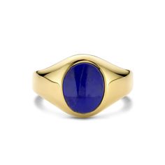 This exquisite Contemporary Lapis Lazuli Signet Ring showcases a rich, deep blue lapis lazuli set in polished 14k gold. A perfect blend of strength and style for the discerning jewelry enthusiast. 💙🌟 Details: ±1.00ct Lapis Lazuli, 14k Ring.   Design Era: Contemporary.   Size: 17.53 NL / 55.1 FR / 7¼ US / O UK, sizeable (within reason; contact seller for details).   Weight: 2.5 grams.   Condition: New. Shipping and Pickup: This classic piece ships from our Amsterdam store in the Netherlands. We Timeless Ring, Unique Brooch, Antiques Jewelry, Blue Lapis, Contemporary Jewellery, Pure Gold, Signet Ring, Deep Blue, Lapis Lazuli