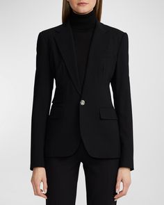 Designer Ralph Lauren, Women Blazers, Ralph Lauren Blazer, Designer Blazers, Woman Suit Fashion, Ralph Lauren Women, Blazer Designs, Ralph Lauren Collection, Icon Collection