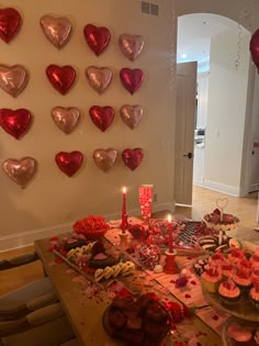 Valentines Galentines Day PARTY Valentines Theme Party, Valentine Dinner Party, Valentine Theme, Valentines Party