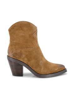 suede, western style design, pull-on design, wide high heel, beveled toe, ankle length, leather insole with logo, leather sole. Composition: 100% Leather Kurt Geiger Heels, Rick Owens Jacket, Gorgeous Bags, Sneaker Wedge, Tory Burch Shoes, Western Style, Beautiful Shoes, Manolo Blahnik, Style Design