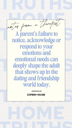 Today, Louise is joined by Dr. Jonice Webb, leading clinical psychologist in the space of childhood emotional neglect to discuss how a parent’s failure to notice, acknowledge or respond to your emotions and emotional needs can deeply shape the adult that shows up in the dating and friendship world today. The pair discuss how invalidating our feelings and "emotions are a burden" is very damaging for children, the concept of ‘walling off’ our feelings + how this shows up in adulthood and more! Emotional Needs, A Burden, Clinical Psychologist, Feelings And Emotions