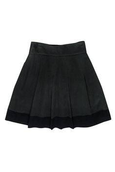 Slip into cozy-chic style with this elegant skirt from Rag & Bone. Made from soft and luxurious cashmere, this gorgeous olive green skirt boasts polished pleats and a flattering a-line silhouette. Perfect for creating chic autumn looks, pair this number with a black fitted turtleneck and tall boots. Size 6 (28) 100% Cashmere Lined Hidden side zip Pleated Black contrast hem A-line silhouette Above-the-knee Waist 26.25" Length 20" Chic A-line Winter Mini Skirt, Chic Winter A-line Pleated Skirt, Chic Fitted Skirt With Pleated Hem, Chic Formal Mini Skirt With Pleated Waist, Elegant Pleated Hem Tiered Skirt, Fitted Solid Pleated Skirt For Fall, Solid Color Fitted Pleated Skirt For Fall, Fitted Solid Color Pleated Skirt For Fall, Chic A-line Mini Skirt With Pleated Hem