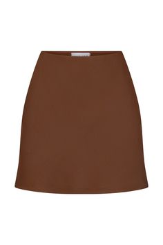 DESCRIPTION Our Bias-Cut Mini Skirt in Matte Crepe is the adaptable piece you will return to no matter the season. The elegant movement of the crepe fabric and the sexy mini length make this skirt a closet staple. PRODUCT DETAILS Fits true to size Matte crepe Opaque Slip on Unlined Composition: 65% viscose, 35% polyester Machine washable or eco-friendly dry clean Made in Los Angeles Mini Skirt Outfit, Bias Skirt, Miniskirt Outfits, Tie Wrap, Crepe Fabric, The Chic, Wrap Skirt, Skirt Outfits, Espresso