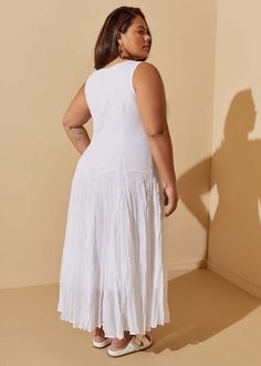 Plus Size maxi dresses plus size summer dress plus size bubble dress Solid Ruched Sundress Maxi Dress, Cotton Ruched Maxi Dress For Casual Wear, Cotton Ruched Sundress Maxi Dress, Fitted Sleeveless Maxi Dress With Gathered Skirt, Ruched Sundress Maxi Dress For Daywear, Solid Summer Maxi Dress With Ruched Bodice, Ruched Sundress Maxi For Daywear, Vacation Empire Waist Ruched Maxi Dress, Ruched Empire Waist Maxi Dress For Beach