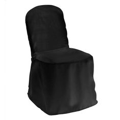 a black chair cover with the words celebrate elegance on it and an image of a white background