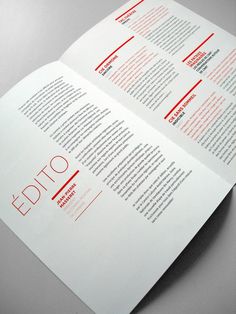 an image of a brochure with red and black text on the front cover