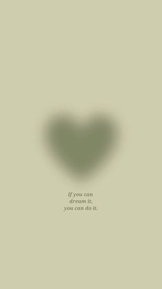 a heart shaped shadow on a gray background with the words if you can read this, you can do it