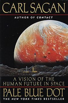 the book cover for paul sagan's novel, human future in space