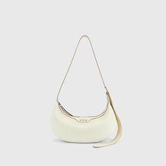 Color: Milkshake White Playful Aesthetic, Nature Meaning, Smiley Faces, Everyday Carry, Smiley Face, The Chic, Shoulder Handbags, A World, Smiley