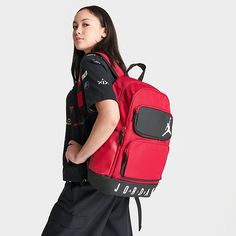 Jordan Backpack, Jordan Essentials, Pastel Fashion, Nike Air Max For Women, Nike Tech Fleece, Nike Tech, Newest Jordans, Pink Backpack, Classic Backpack