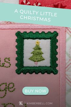 Have yourself a Quilty Little Christmas with Kimberbell's festive collection! This nostalgic set includes four small quilts perfect for creating a cozy, holiday gallery wall. Stitch 10x10” Gingerbread Cookies, 12x16” Quilty Wishes, 10x18” Sending Holiday Wishes, and 16x16” Quilty Little Christmas designs using your embroidery machine. With 24 unique patterns, techniques, and embellishments, these quilts will bring warmth to your holiday decor. #HolidayQuilts #DIYChristmasDecor #Kimberbell Cozy Holiday Decor