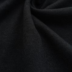 USA Made Premium Quality Cotton Jersey Fabric Stretch Jersey Fabric, Fitted Black Cotton Fabric, Black Moisture-wicking Activewear In Breathable Fabric, Black Wool Fabric, Black Relaxed Fit T-shirt With Breathable Fabric, Cotton Jersey Fabric, Project Design, Fabric Swatch, Shirt Fabric