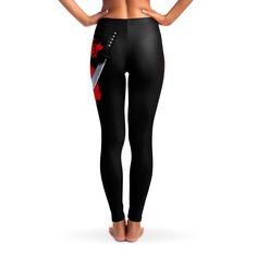 These leggings are crafted from a premium polyester and spandex blend, making them perfect for moments when both style and functionality matter. Our extra-soft microfiber fabric with advanced stretch makes these a pleasure to wear for all occasions. • 82% polyester, 18% spandex • Four-way stretch • Squat proof • Elastic waistband • Microfiber yarn Shipping from China (allow 21 days to reach worldwide destinations on average) Punk Style Fitted Leggings For Streetwear, Black Edgy Leggings For Streetwear, Black Stretch Leggings For Cosplay, Edgy Fitted Tights For Cosplay, Black Punk Leggings For Streetwear, Fitted Punk Leggings For Cosplay, Anime Leggings, Map Of Japan, Japan Samurai