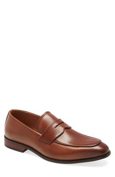 Men's Loafers & Slip-Ons | Nordstrom Brown Loafers For Men, Dark Brown Loafers, Groomsmen Shoes, Double Monk Strap Shoes, Mens Loafers Shoes, Penny Loafers Men, Monk Strap Shoes, Moccasins Mens, Men Loafers