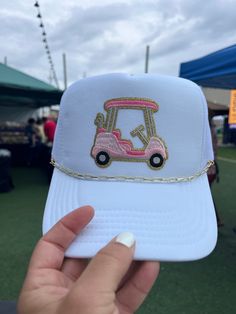 Trucker hat is Otto brand.  Adjustable snap back. Cap Ideas, Golf Hat, Golf Hats, Snap Back, Snap Backs, Trucker Cap, Baseball Cap, Caps Hats, Trucker Hat