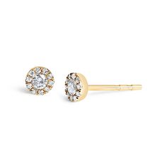 BRILLIANT CUT DIAMOND EARRINGS Luxury Gold Rose Cut Diamond Earrings, Luxury Rose Gold Brilliant Cut Diamond Earrings, Rose Gold Earrings, Brilliant Diamond, 8 Weeks, Yellow Rose, Brilliant Cut Diamond, Store Credit Cards, Pave Diamonds