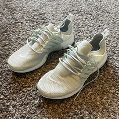 Brand New Never Worn. White Running Shoes With Textured Sole For Spring, Nike Sneakers With Textured Sole For Spring, Light Blue Cushioned Sneakers For Spring, Nike Light Blue Sneakers For Spring, Air Presto, Shoes Nike Air, Nike Air Presto, Nike Blue, Shoes Nike