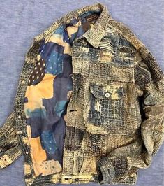 ad eBay - Find many great new & used options and get the best deals for Kapital Jacket Boro Spring 1St Ss 2020 from Japan at the best online prices at eBay! Free shipping for many products! Relaxed Fit Long Sleeve Patchwork Outerwear, Casual Cotton Utility Jacket With Patchwork, Casual Winter Patchwork Utility Jacket, Vests Men, Men Coats, Unique Jackets, Mens Vest, Sewing Kit, Brands Outlet