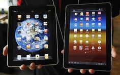 Justiça do Reino Unido determina que Apple terá de dizer que Samsung não copiou o iPad. Technology News, Galaxy Tablet, Apple Apps, Medium App, Samsung Device, Samsung Galaxy Tab, Galaxy Tab, Blackberry Phone