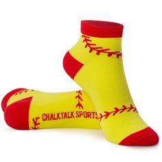 PRICES MAY VARY. SOFTBALL, IT'S A LIFESTYLE! Featuring a colorful and unique design, these Softball Stitches ankle socks are the perfect pair to match every softball girl's practice gear or game day uniform! Our stylish ankle socks serve as a perfect compliment to your sports sneakers, cleats, or other shoes! Own the field in style with these awesome softball ankle socks! COLORFUL DESIGN! Each pair of socks is uniquely designed for every softball girl who loves their sport! Our low cut socks are Softball Stitches, Low Cut Socks, Girls Softball, Sports Sneakers, Athletic Socks, Colorful Design, Sport Sneakers, Socks And Hosiery, Ankle Socks